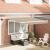Marchiză Manuală Retractabilă cu LED Bej 300x250 cm,  Marchiză de Înlocuire pentru Cadru de 3x2.5 m Bej GartenMobel Dekor
