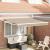 Marchiză retractabilă automată Bej 350x250 cm,  Material de înlocuire pentru marchiză 3.5x2.5 m Bej GartenMobel Dekor