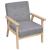 Set canapele 2 piese Textil Gri deschis GartenMobel Dekor