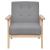 Set canapele 3 piese Textil Gri deschis GartenMobel Dekor