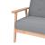 Set canapele 3 piese Textil Gri deschis GartenMobel Dekor
