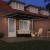 Marchiză retractabilă automată cu LED neagră 400x300 cm,  Material de înlocuire pentru marchiză 4x3 m neagră GartenMobel Dekor