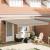 Marchiză automată retractabilă  bej 400x300 cm, Material de schimb pentru marchiză  4x3 m Bej GartenMobel Dekor