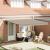 Marquise Retractabilă Automată cu LED Bej 400x300 cm,  Material pentru înlocuirea marquises-ului pentru cadru de 4x3 m Bej GartenMobel Dekor