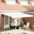Marchiză retractabilă automată albă 400x300 cm, Schimburi pentru marchiză  de 4x3 m albă GartenMobel Dekor
