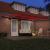 Marchiza manuală retractabilă  cu LED Roșie 450x300 cm, Material de înlocuire pentru marchiza  4.5x3 m Roșie GartenMobel Dekor