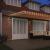 Marchiză Retractabilă Manuală cu LED Galben și Portocaliu 600x300 cm GartenMobel Dekor
