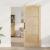 Ușă Glisantă  cu Set de Hardware 83x202 cm Lemn Masiv Pine, Ușă Interioară  , ORKDAL, 83x202x4 cm Lemn Masiv Pine GartenMobel Dekor