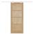 Ușă Glisantă  cu Set de Hardware 83x202 cm Lemn Masiv Pine, Ușă Interioară  , ORKDAL, 83x202x4 cm Lemn Masiv Pine GartenMobel Dekor