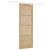 Ușa glisantă  cu set de accesorii 83x232 cm din lemn masiv de pin, Ușa de interior "ORKDAL" 83x232x4 cm din lemn masiv de pin GartenMobel Dekor