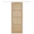 Ușa glisantă  cu set de accesorii 83x232 cm din lemn masiv de pin, Ușa de interior "ORKDAL" 83x232x4 cm din lemn masiv de pin GartenMobel Dekor