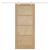 Ușă Glisantă  cu Set Hardware 86x198.5 cm Lemn Solid de Pin, Ușă Interioară  'ORKDAL'86x198.5x4 cm Lemn Solid de Pin GartenMobel Dekor