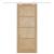 Ușa Glisantă  cu Set de Accesorii 86x211 cm Lemn Solid din Pin, Ușa Interioară  'ORKDAL'86x211x4 cm Lemn Solid din Pin GartenMobel Dekor