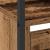 Cabinet pantofi cu 4 sertare pliante Lemn vechi 100x34x112 cm GartenMobel Dekor