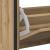 Cabinet pantofi cu 4 sertare flip Stejar Artisan 100x34x112 cm GartenMobel Dekor