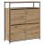 Cabinet pantofi cu 4 sertare flip Stejar Artisan 100x34x112 cm GartenMobel Dekor