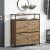 Cabinet pantofi cu 4 sertare flip Stejar Artisan 100x34x112 cm GartenMobel Dekor