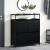 Cabinet pentru pantofi cu 4 sertare flip Black Oak 100x34x112 cm GartenMobel Dekor