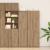 Highboard din stejar artesan 45x42.5x185 cm Lemn prelucrat GartenMobel Dekor