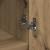 Highboard din stejar artesan 45x42.5x185 cm Lemn prelucrat GartenMobel Dekor