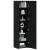 Bufet din stejar negru 45x42.5x185 cm Lemn prelucrat GartenMobel Dekor