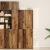 Bufet Lemn vechi 70x42.5x185 cm Lemn prelucrat GartenMobel Dekor
