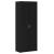 Bufet Negru 70x42.5x185 cm Lemn Prelucrat GartenMobel Dekor
