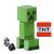 MINECRAFT CRAFT A BLOCK FIGURINA CREEPER 8CM SuperHeroes ToysZone