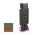MINECRAFT CRAFT A BLOCK FIGURINA ENDERMAN 8CM SuperHeroes ToysZone