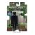 MINECRAFT CRAFT A BLOCK FIGURINA ENDERMAN 8CM SuperHeroes ToysZone