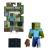 MINECRAFT CRAFT A BLOCK FIGURINA ZOMBI 8CM SuperHeroes ToysZone