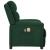 Fotoliu de masaj electric, verde închis, material textil GartenMobel Dekor
