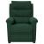 Fotoliu de masaj electric, verde închis, material textil GartenMobel Dekor