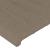 Cadru de pat fără saltea Taupe 80x200 cm țesătură GartenMobel Dekor