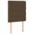 Pat box spring cu saltea, maro închis, 80x200 cm, textil GartenMobel Dekor