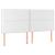 Pat box spring cu saltea, alb, 160x200 cm, piele ecologică GartenMobel Dekor