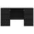 Birouri 2 buc Negru Stejar 140x50x76 cm Lemn prelucrat GartenMobel Dekor