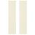 Copertina/acoperis de rezerva pentru pergola gradina, impermeabila, cu curele, crem, set 2 buc, 488x122 cm GartenVIP DiyLine