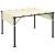 Copertina/acoperis de rezerva pentru pergola gradina, impermeabila, cu curele, crem, set 2 buc, 488x122 cm GartenVIP DiyLine