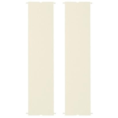 Copertina/acoperis de rezerva pentru pergola gradina, impermeabila, cu curele, crem, set 2 buc, 488x122 cm GartenVIP DiyLine