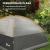 Cort camping, 2-3 persoane, impermeabil, cu geanta, gri si portocaliu, 205x275x135 cm GartenVIP DiyLine