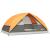 Cort camping, 2-3 persoane, impermeabil, cu geanta, gri si portocaliu, 205x275x135 cm GartenVIP DiyLine