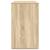 Bufet din stejar Stejar Sonoma Lemn prelucrat 135 x 41 x 75 cm GartenMobel Dekor