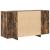 Bufet din Stejar Afumat Stejar Afumat Lemn 135 x 41 x 75 cm GartenMobel Dekor