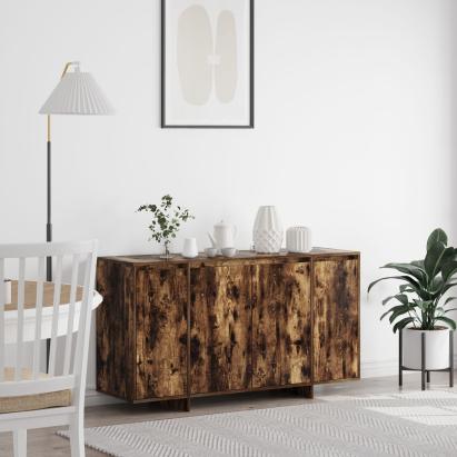 Bufet din Stejar Afumat Stejar Afumat Lemn 135 x 41 x 75 cm GartenMobel Dekor