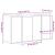 Bufet alb Alb Lemn prelucrat 120 x 41 x 75 cm Bufet de stocare GartenMobel Dekor