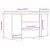 Dulap Negru 120x41x75 cm Lemn prelucrat GartenMobel Dekor
