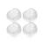 Set 4 protectii universale pentru colturi, din plastic transparent, cu banda adeziva, rezistente la muscaturi, fara PVC, Reer 82049 Children SafetyCare