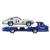 HOT WHEELS TRANSPORTATOR  MERCEDES-BENZ 55 BLAUES WUNDER CU MASINUTA MERCEDES-BENZ 300 SL SCARA 1:64 SuperHeroes ToysZone
