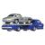 HOT WHEELS TRANSPORTATOR  MERCEDES-BENZ 55 BLAUES WUNDER CU MASINUTA MERCEDES-BENZ 300 SL SCARA 1:64 SuperHeroes ToysZone